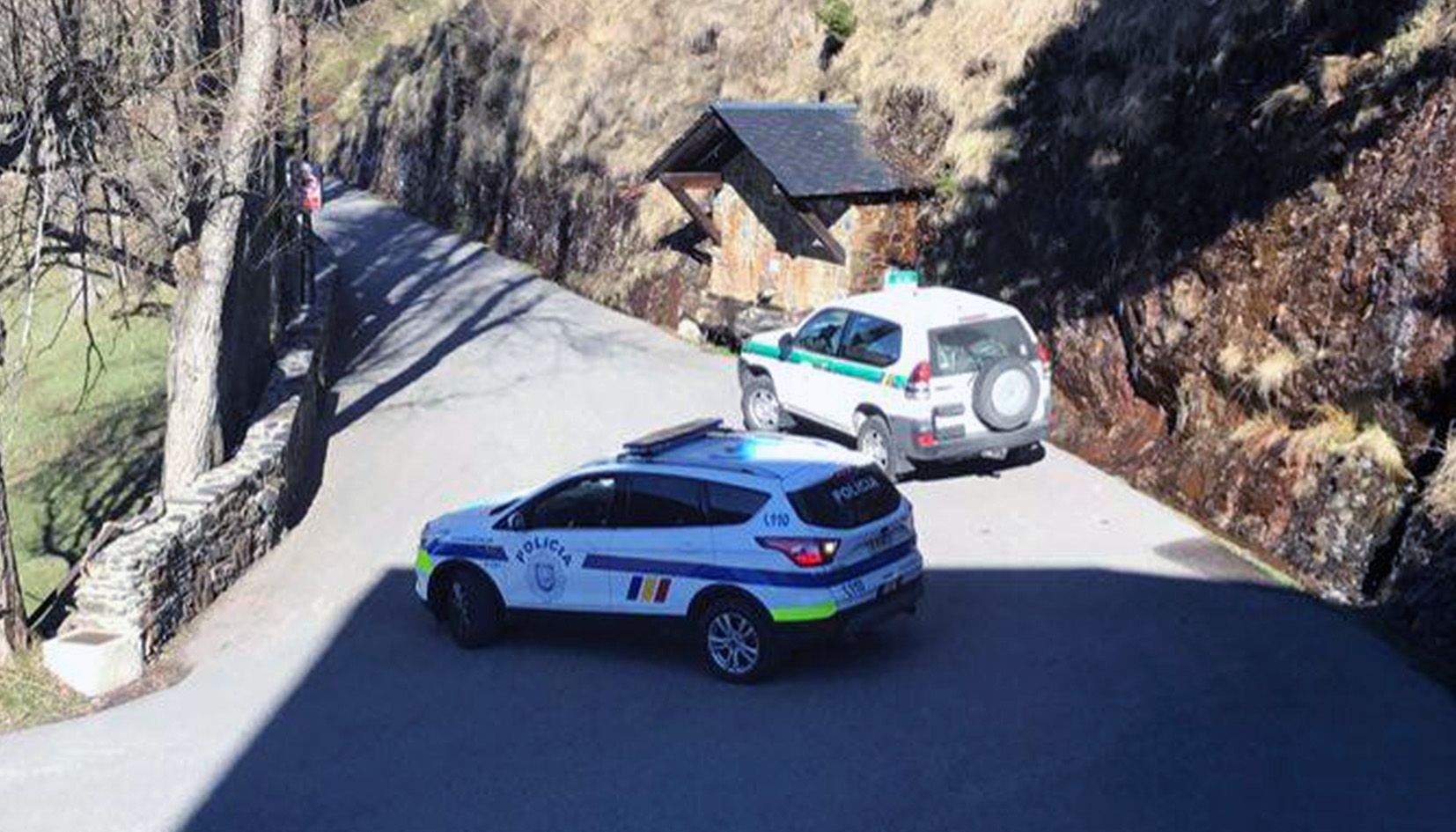 Controls aquest matí de dissabte a Canillo.