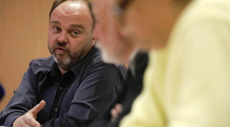 El secretari general de l'USdA, Gabriel Ubach.