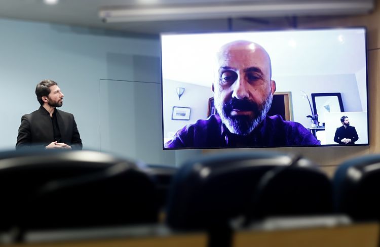 Un instant de la roda de premsa.