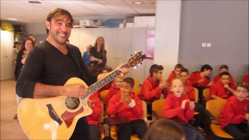 Patxi Leiva, un dels cantants que participen en el projecte