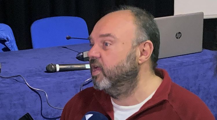 El secretari general de l'USdA, Gabriel Ubach.