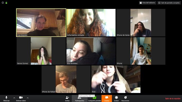 Un dels assaigs virutals.