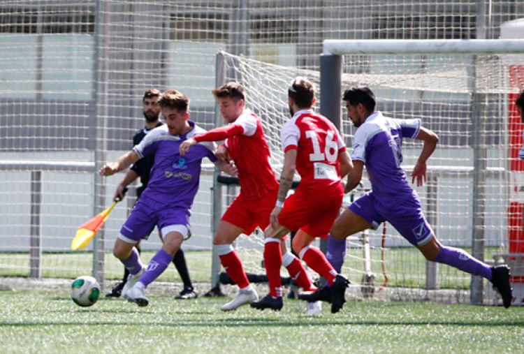 Un partit de la lliga andorrana.