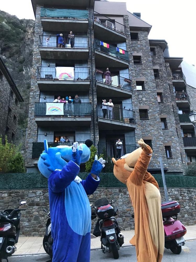 Un moment de la passejada.