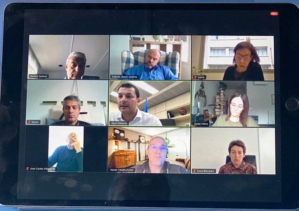 El CES s'ha reunit aquest dimarts de manera telemàtica.