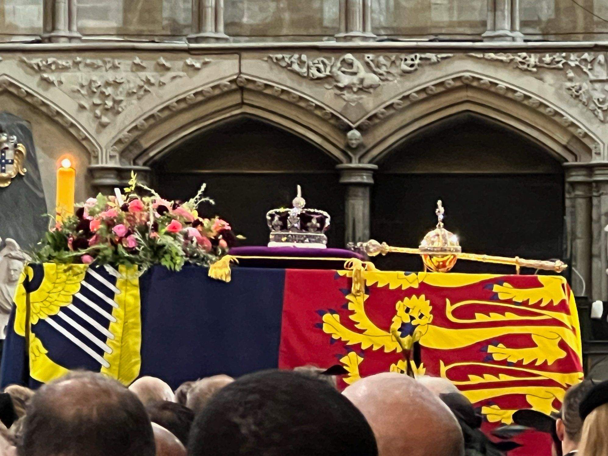 Un instant del funeral de la reina Elisabet II a Londres.