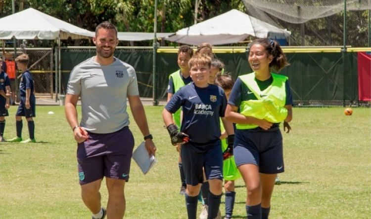 Àlex Roca és el director de la Barça Academy de Jordània.