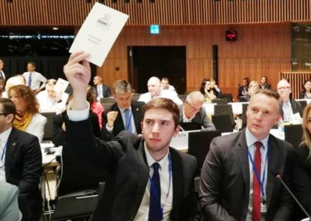 Padreny i Costa en una anterior reunió de l'OSCE.