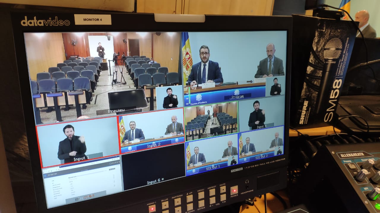 Benazet i Jover han comparegut aquesta tarda per actualitzar les dades.