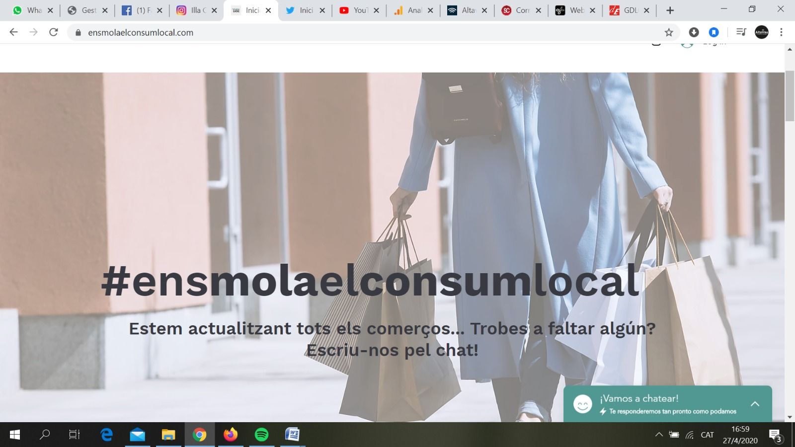 La pàgina web de la iniciativa.