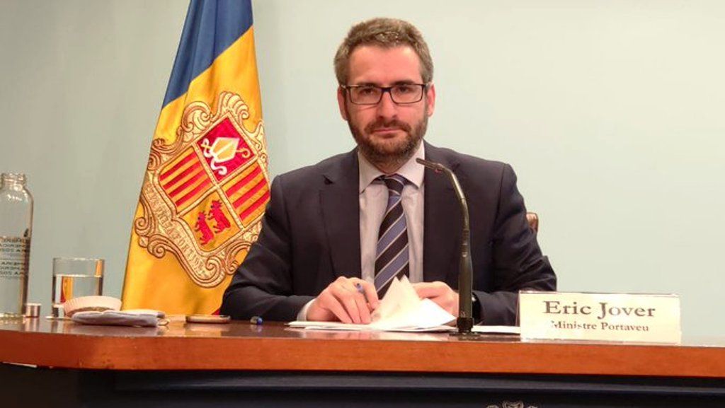 El ministre portaveu, Eric Jover aquest dimecres.