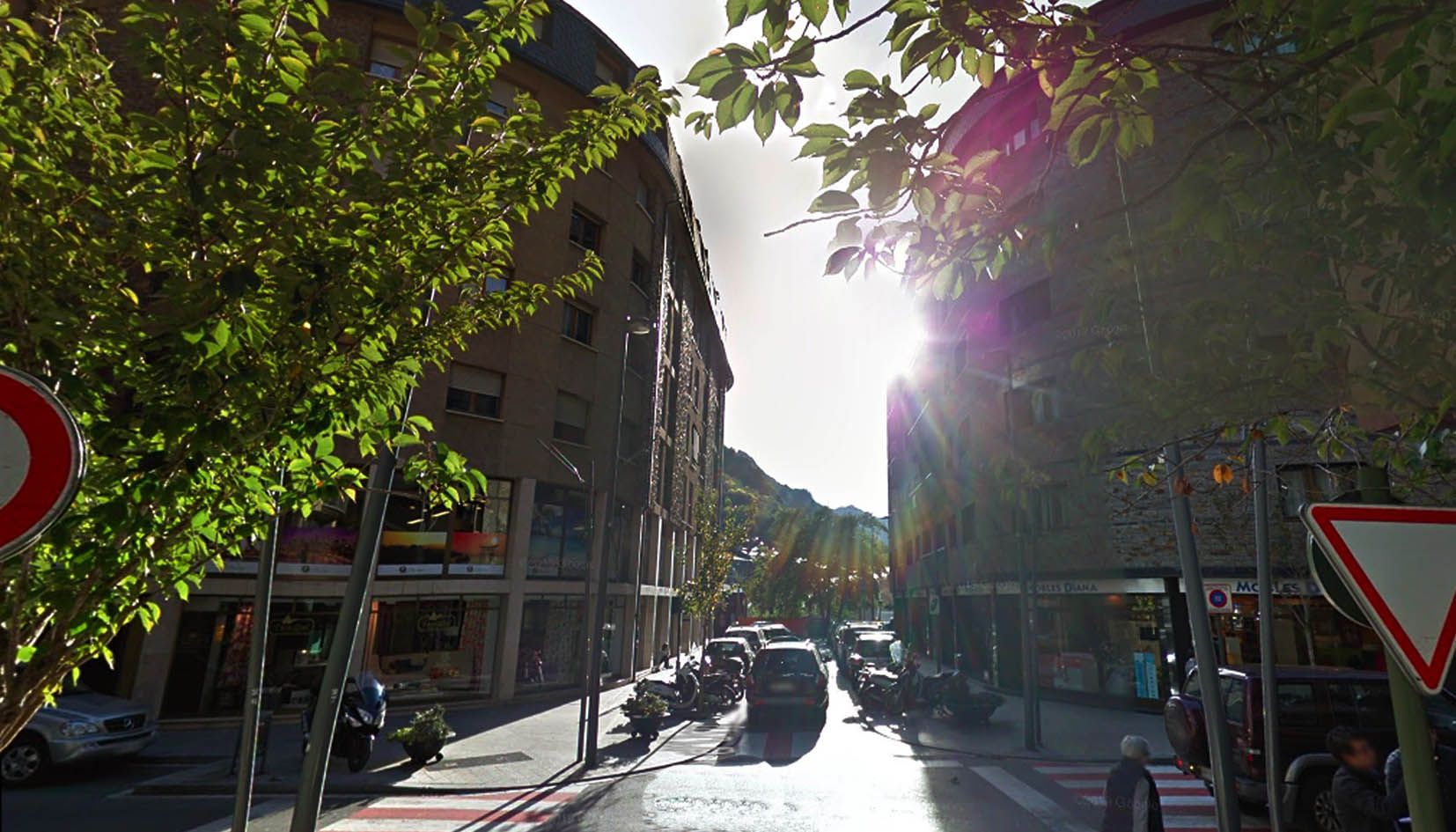 Una imatge de la zona on van passar els fets, aquest dimecres a la tarda. Una imatge de la zona on van passar els fets, aquest dimecres a la tarda.