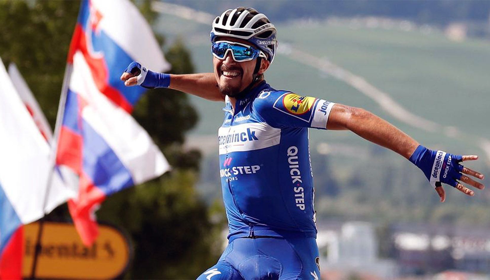 Julian Alaphilippe va ser considerat el millor ciclista del 2019, amb dues etapes guanyades al Tour.