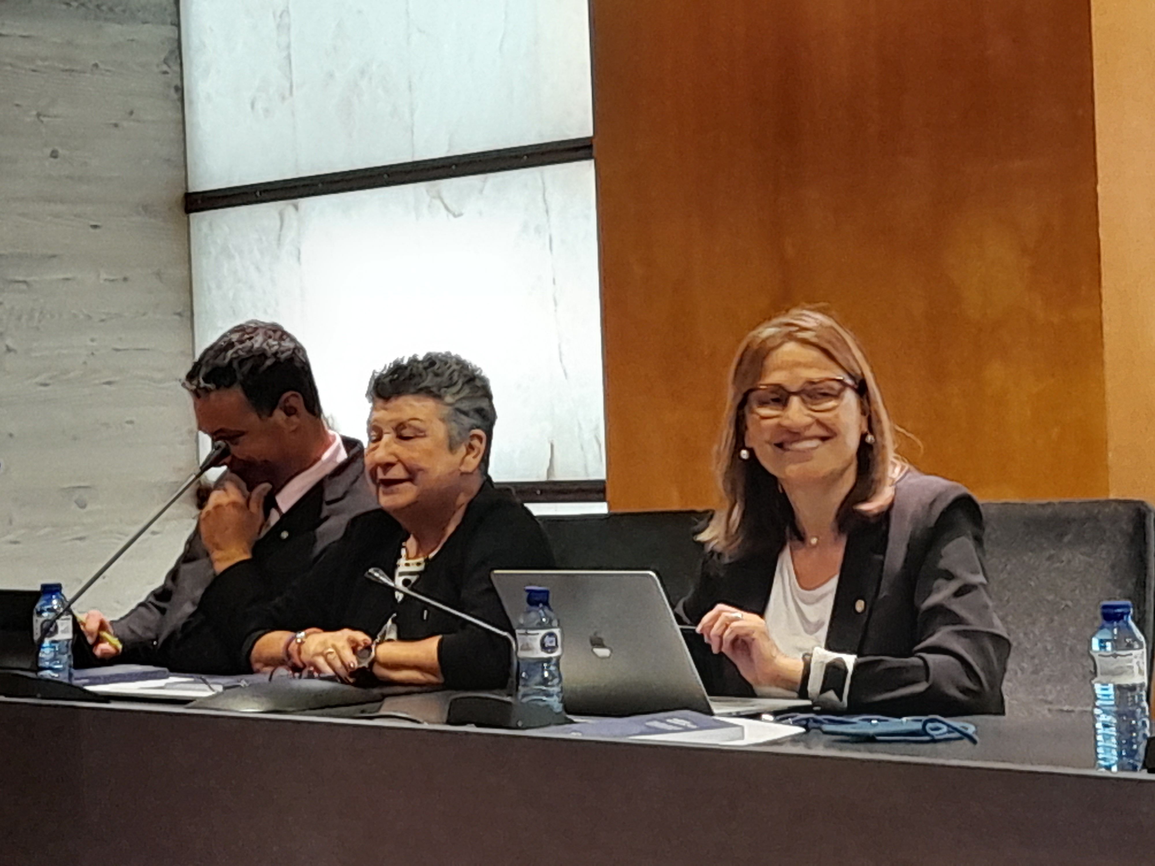 Sandra Tudó en la seva darrera sessió com a consellera del Comú d'Ordino.