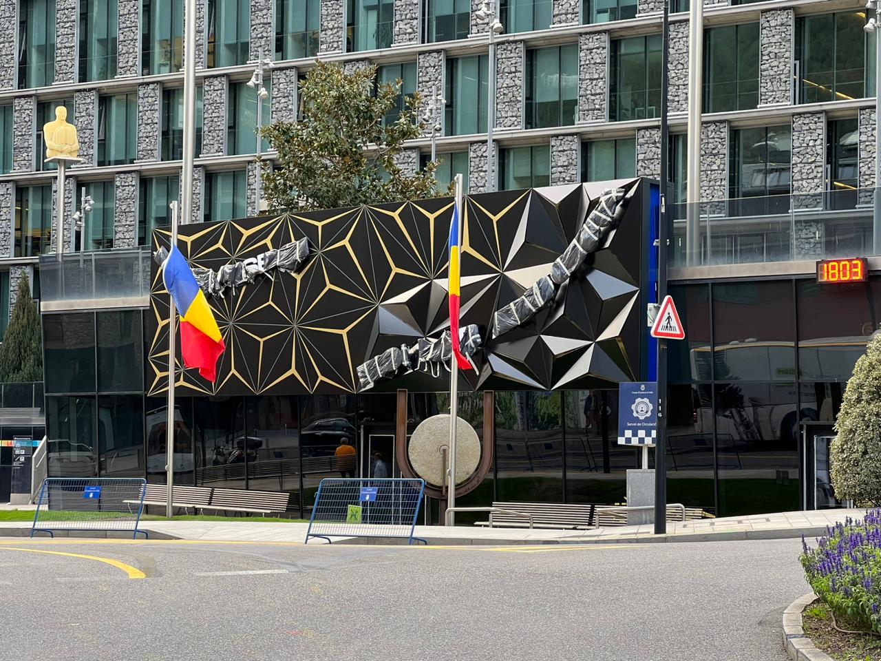 La façana del museu dedicat a la bicicleta.
