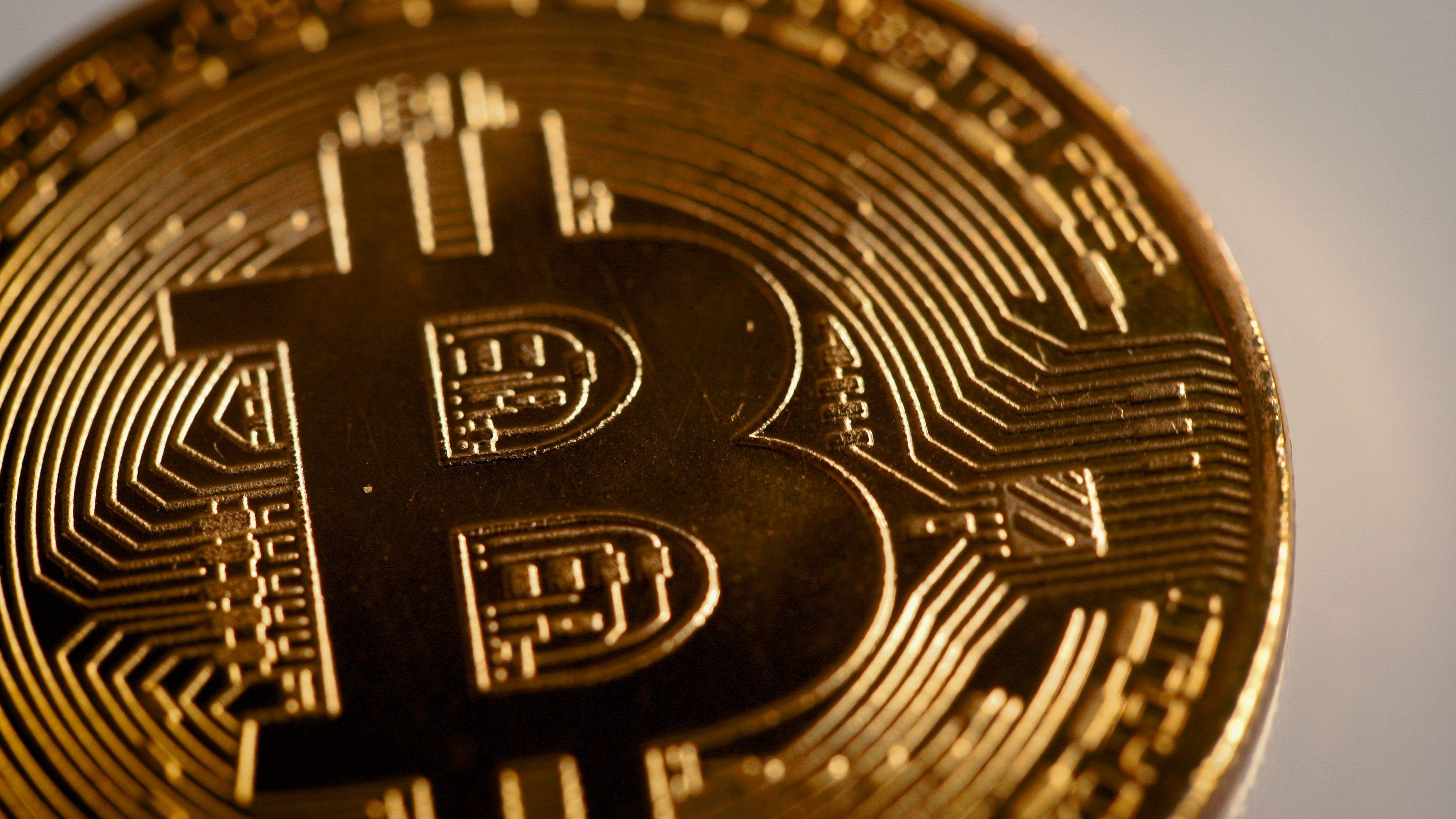 El bitcoin, una moneda digital.