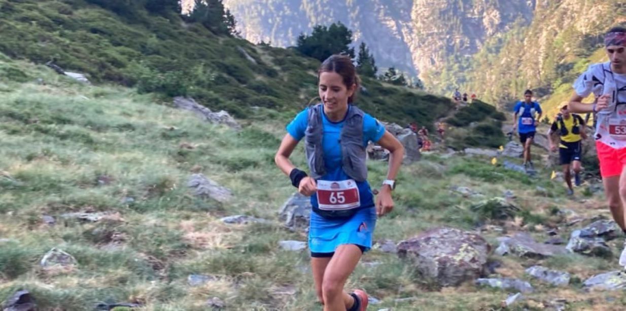 Ariadna Fenés s'ha imposat a la Vertical dels Isards.