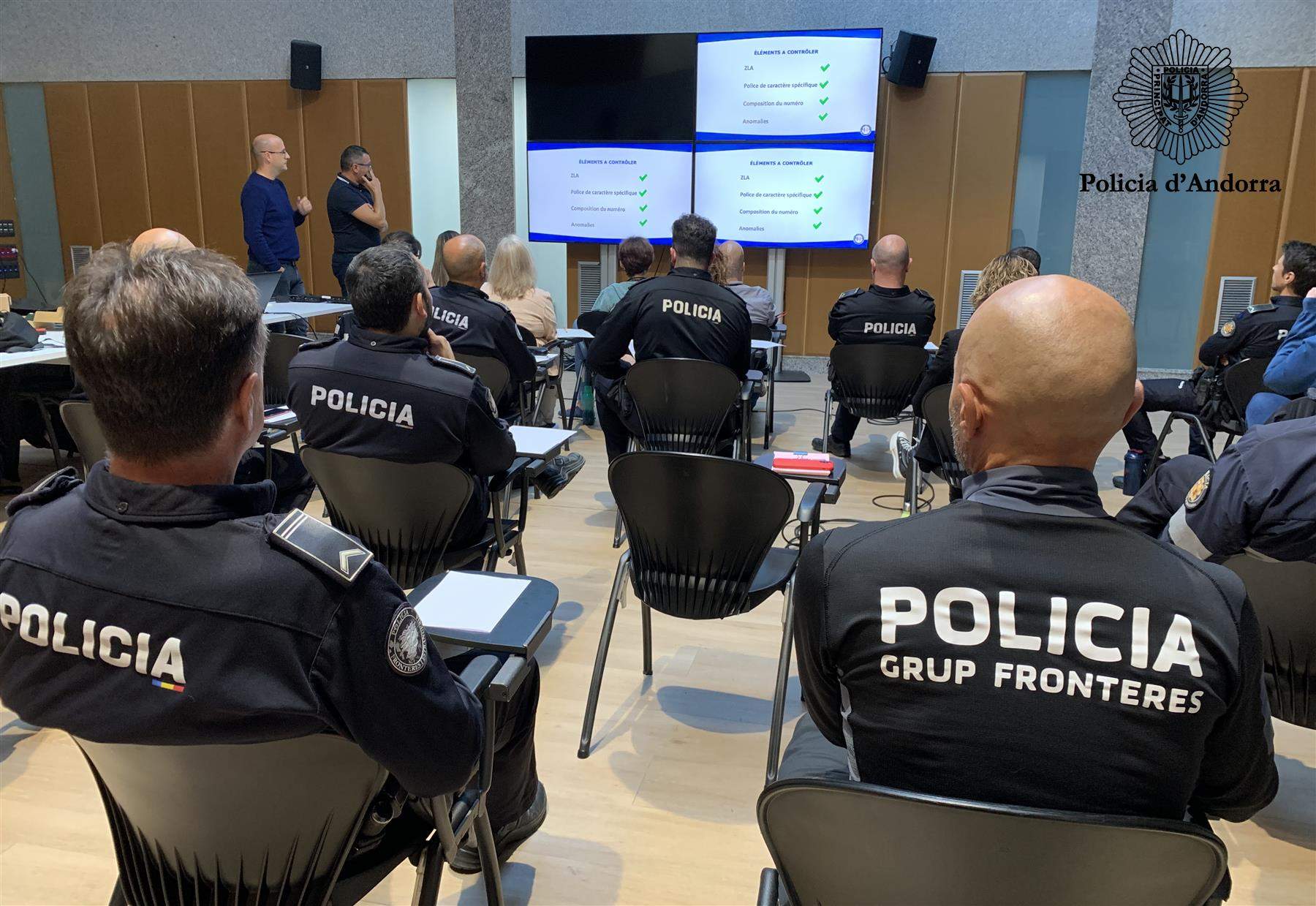 Una de les formacions.