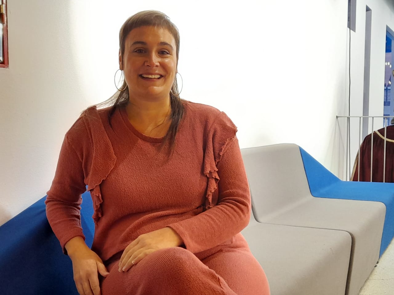 La presidenta de l'Associació Professional d’Educadors i Educadores Socials d’Andorra, Empar Calvo.