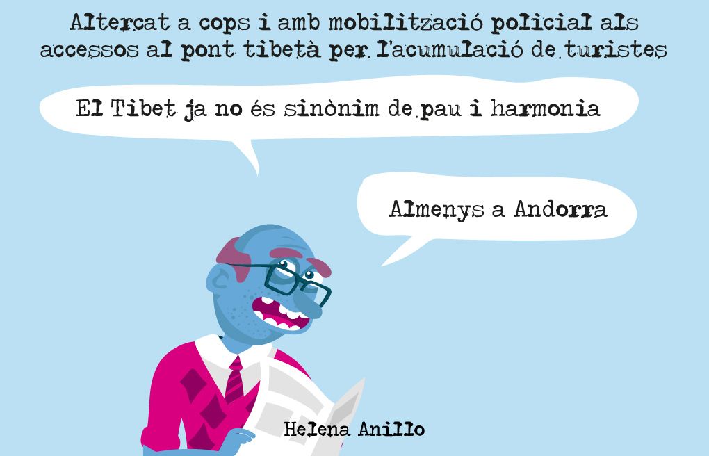 Pont tibetà sense harmonia