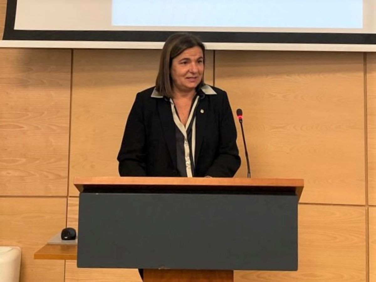 Trini Marín aquest dimecres a Madrid.