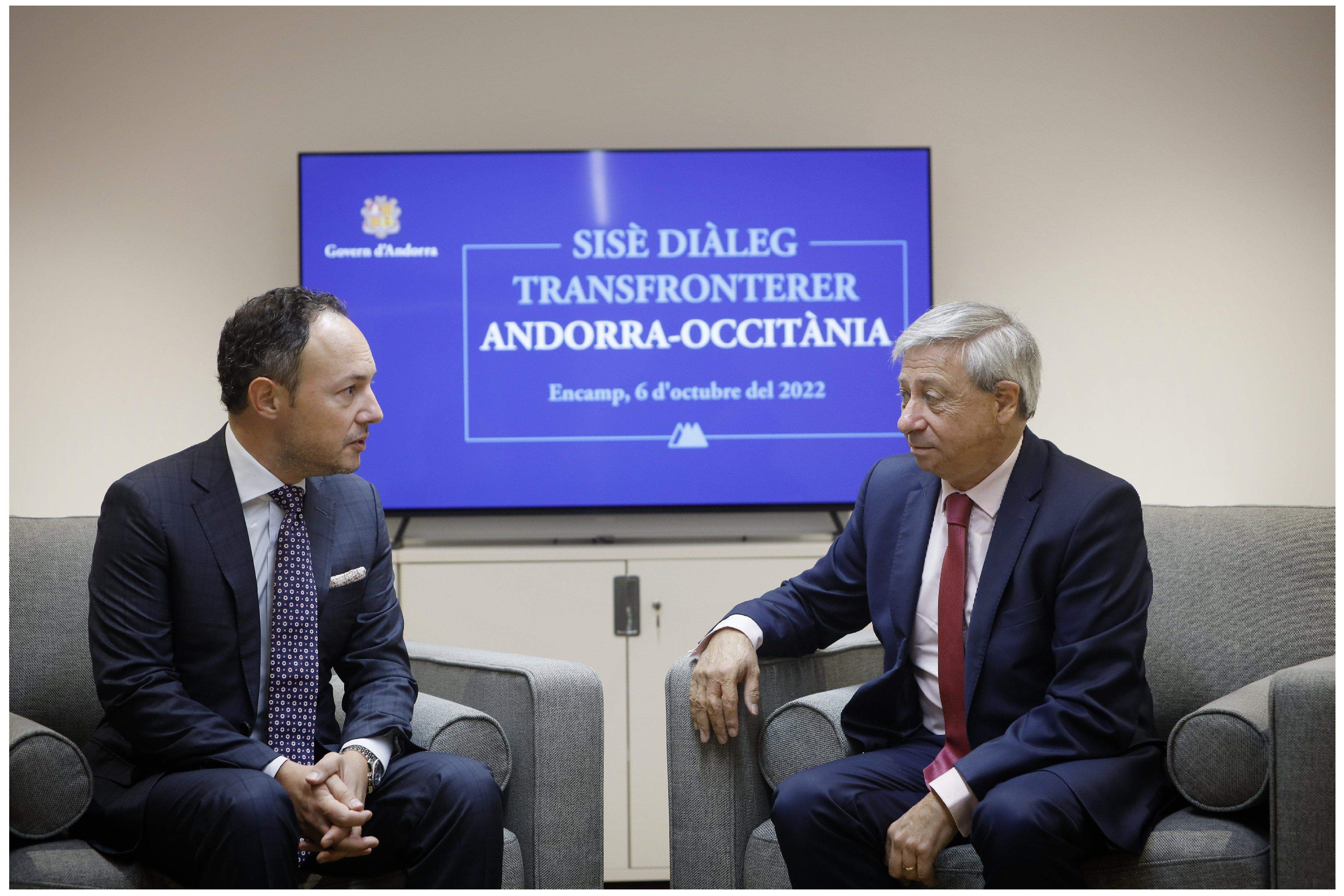 Espot i Guyot s'han trobat abans de la reunió.