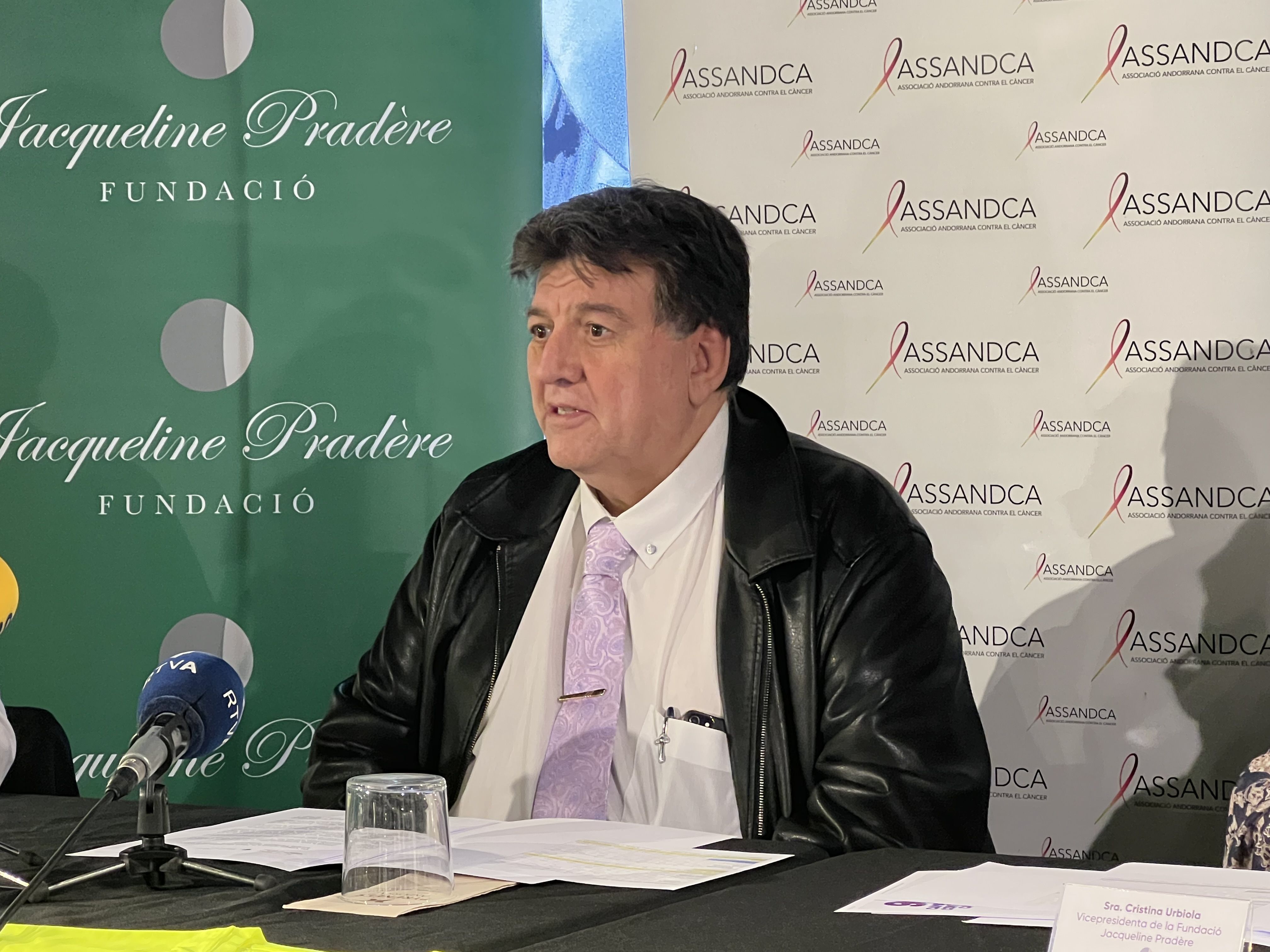 El president d'Assandca, Josep Saravia. El president d'Assandca, Josep Saravia.