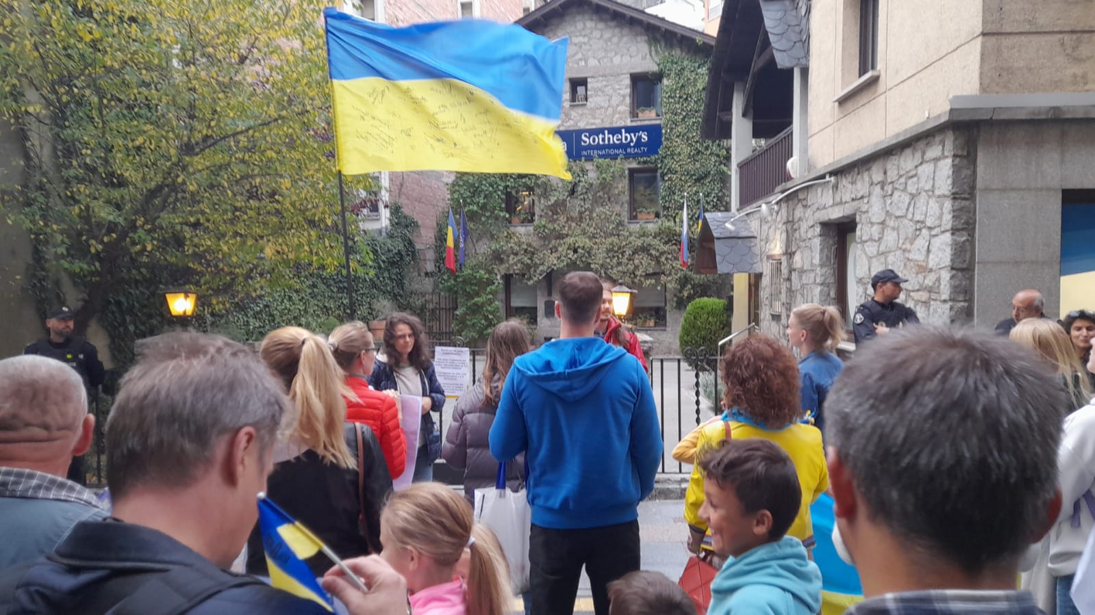 Una imatge de la concentració.