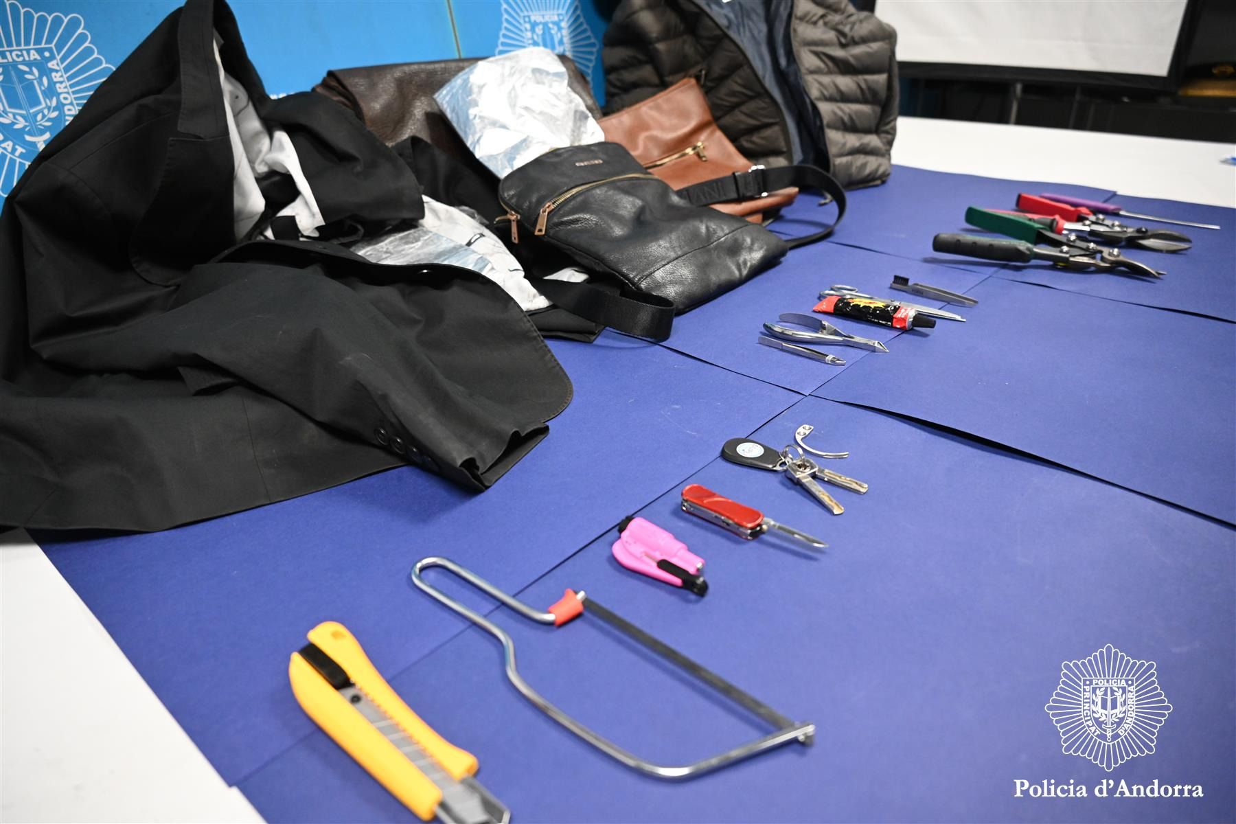 Instrumental que es va comissar als lladres.