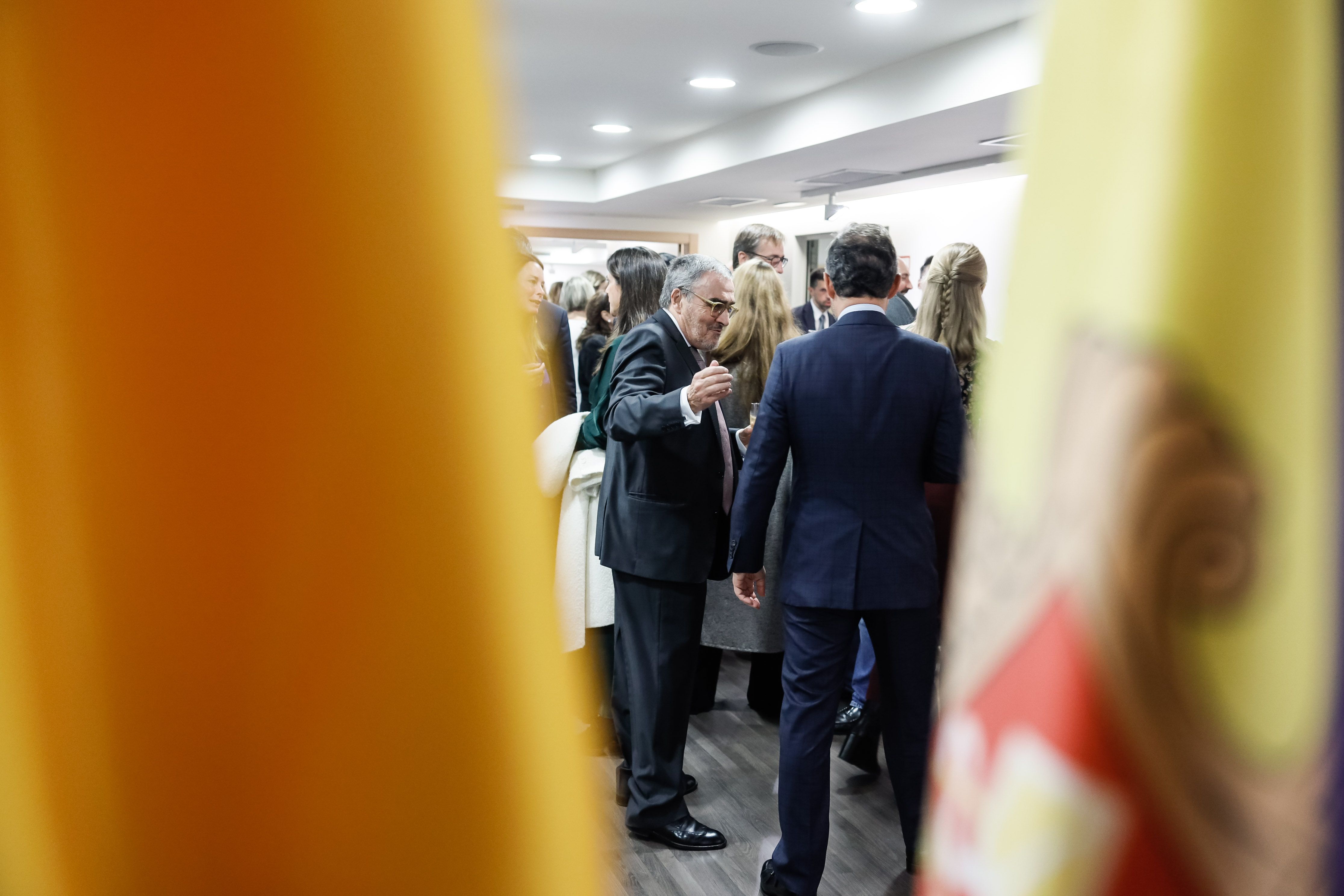 L'ambaixador, Àngel Ros, durant la celebració del 12 d'octubre.