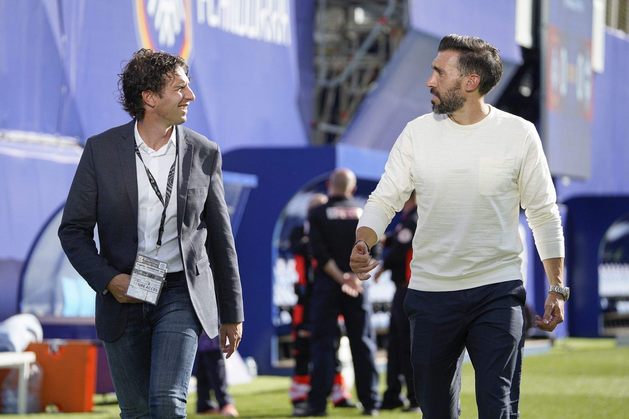 Jaume Nogués i Eder Sarabia.
