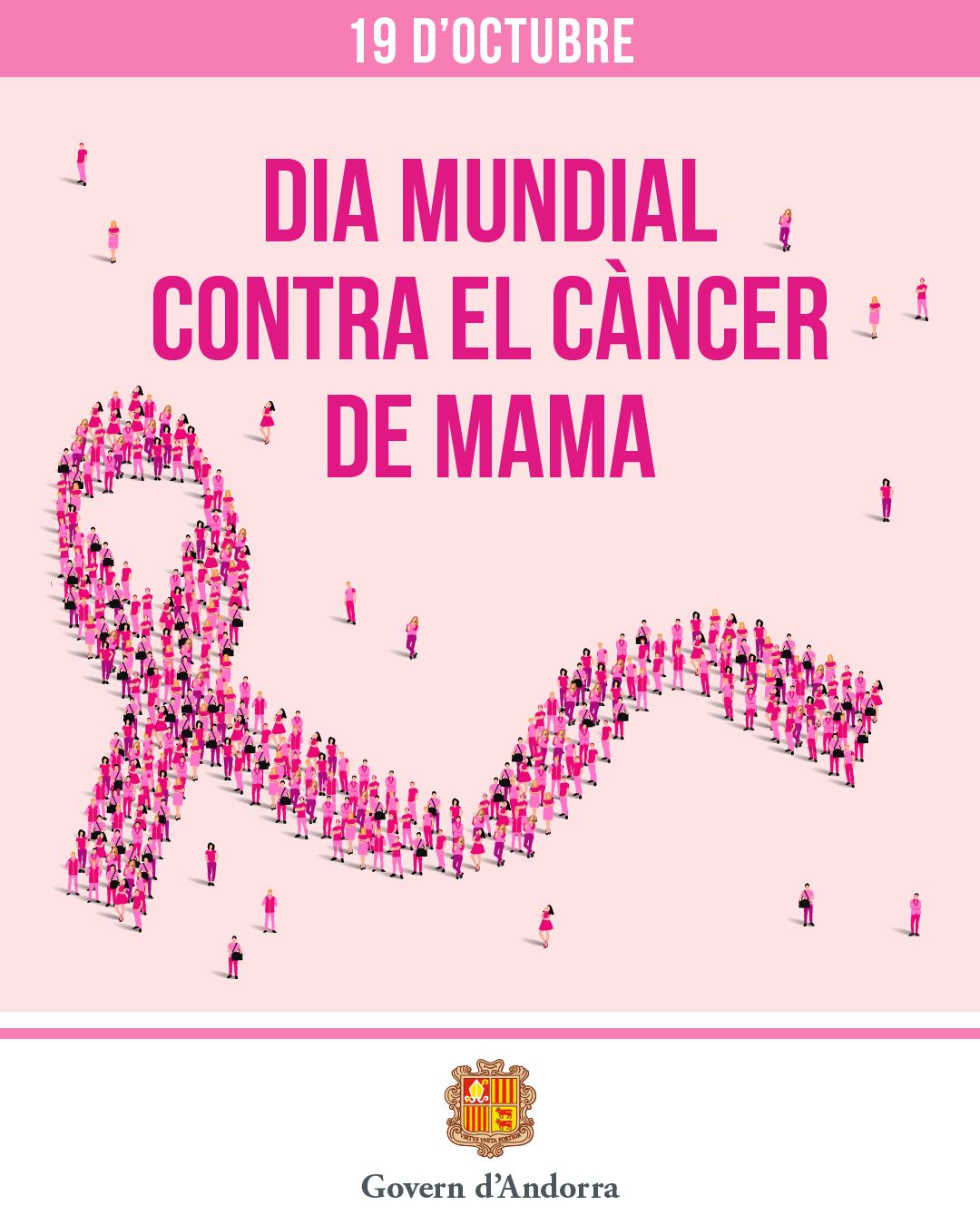 Cartell commemoratiu del Dia mundial contra el càncer de mama. Cartell commemoratiu del Dia mundial contra el càncer de mama.