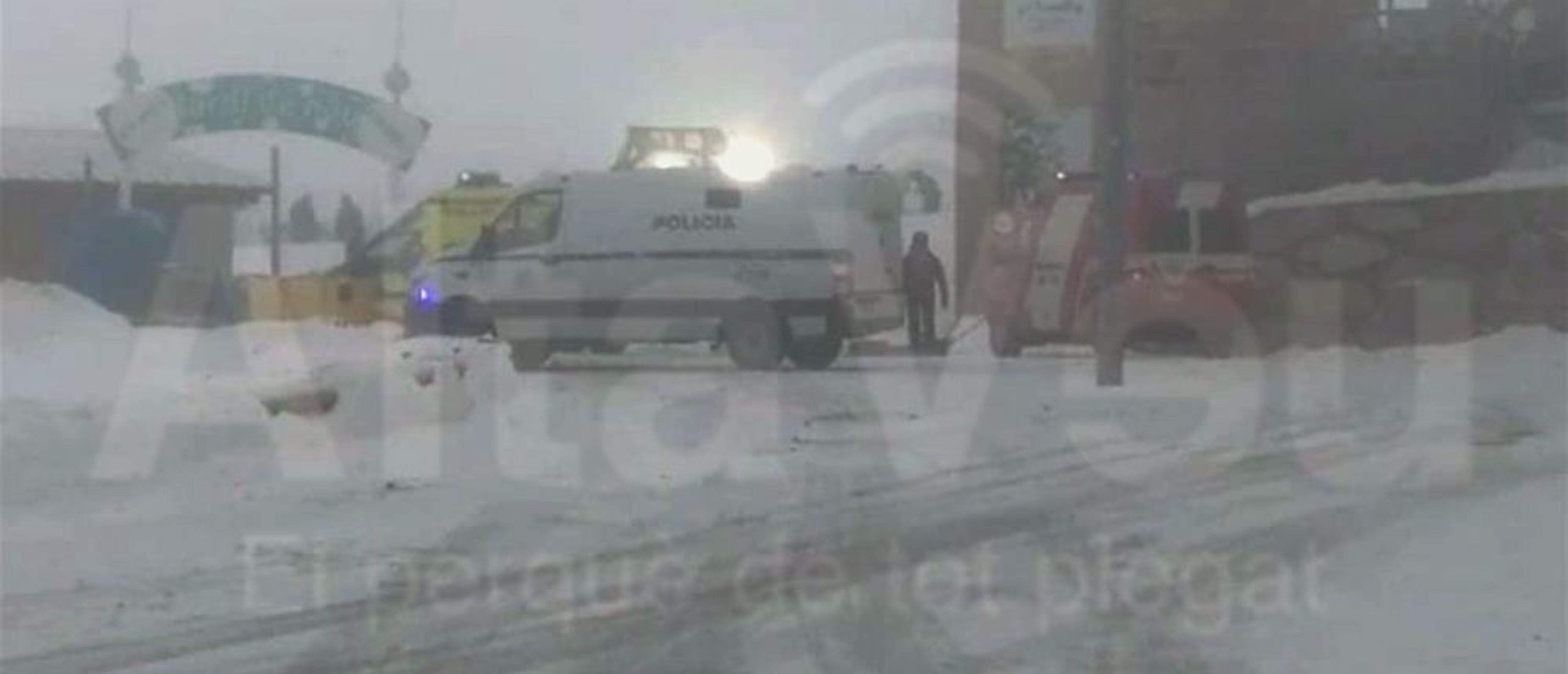 Els serveis d'emergència al lloc dels fets el dia de l'accident.