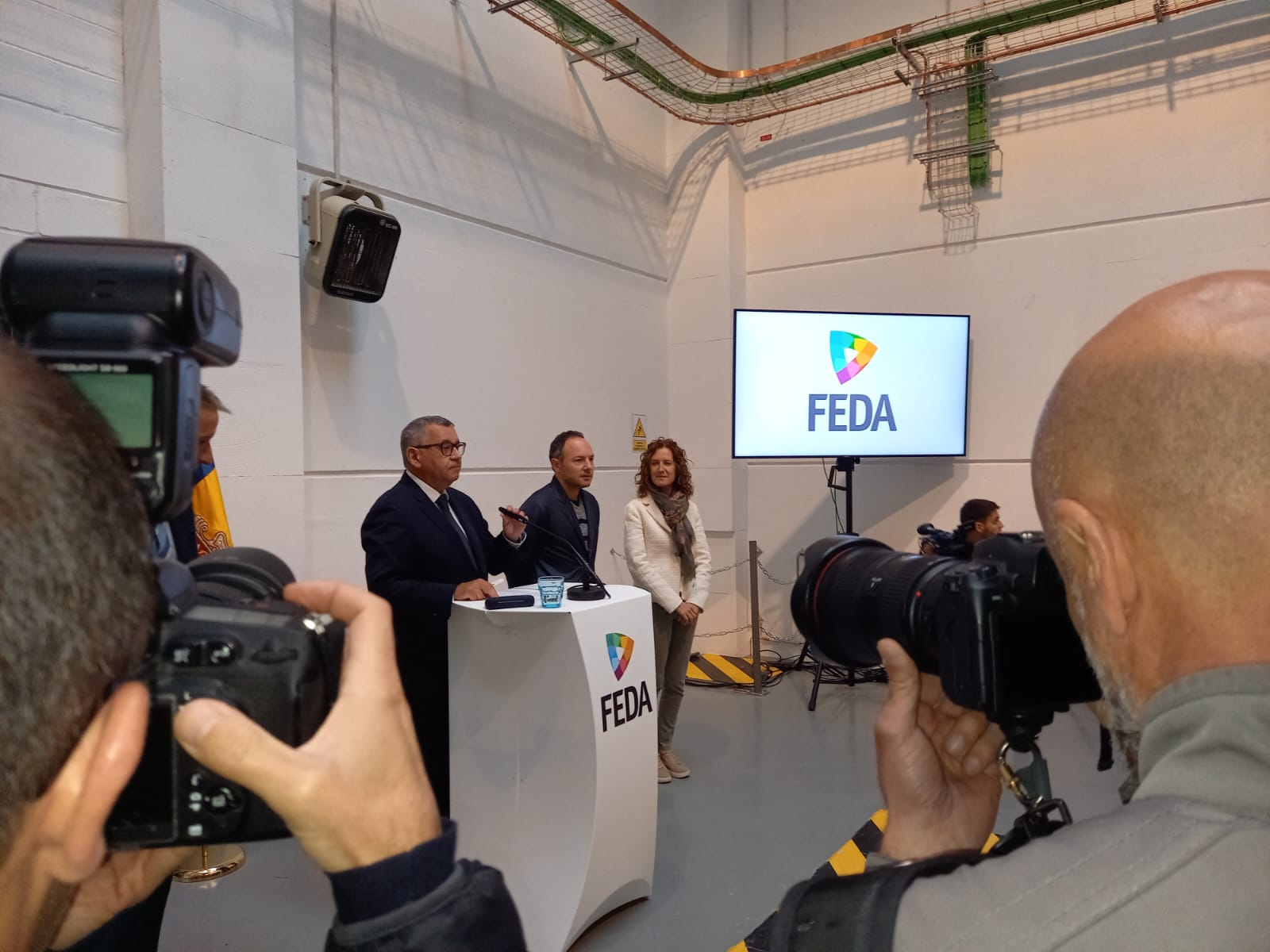 Moles, duran el discurs d'inauguració del parc solar de Grau Roig.