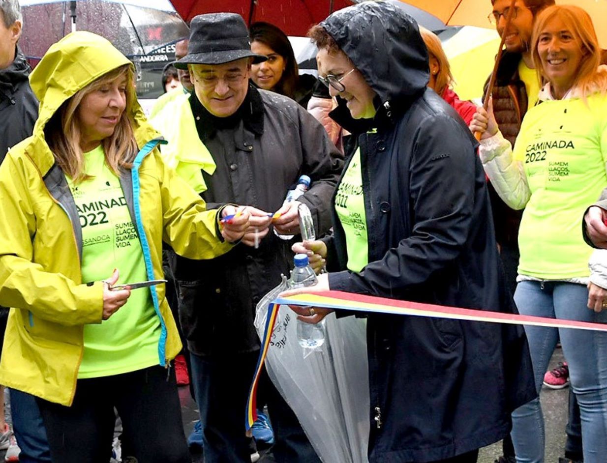 Font, entre Marsol i Pallarés, aquest diumenge.