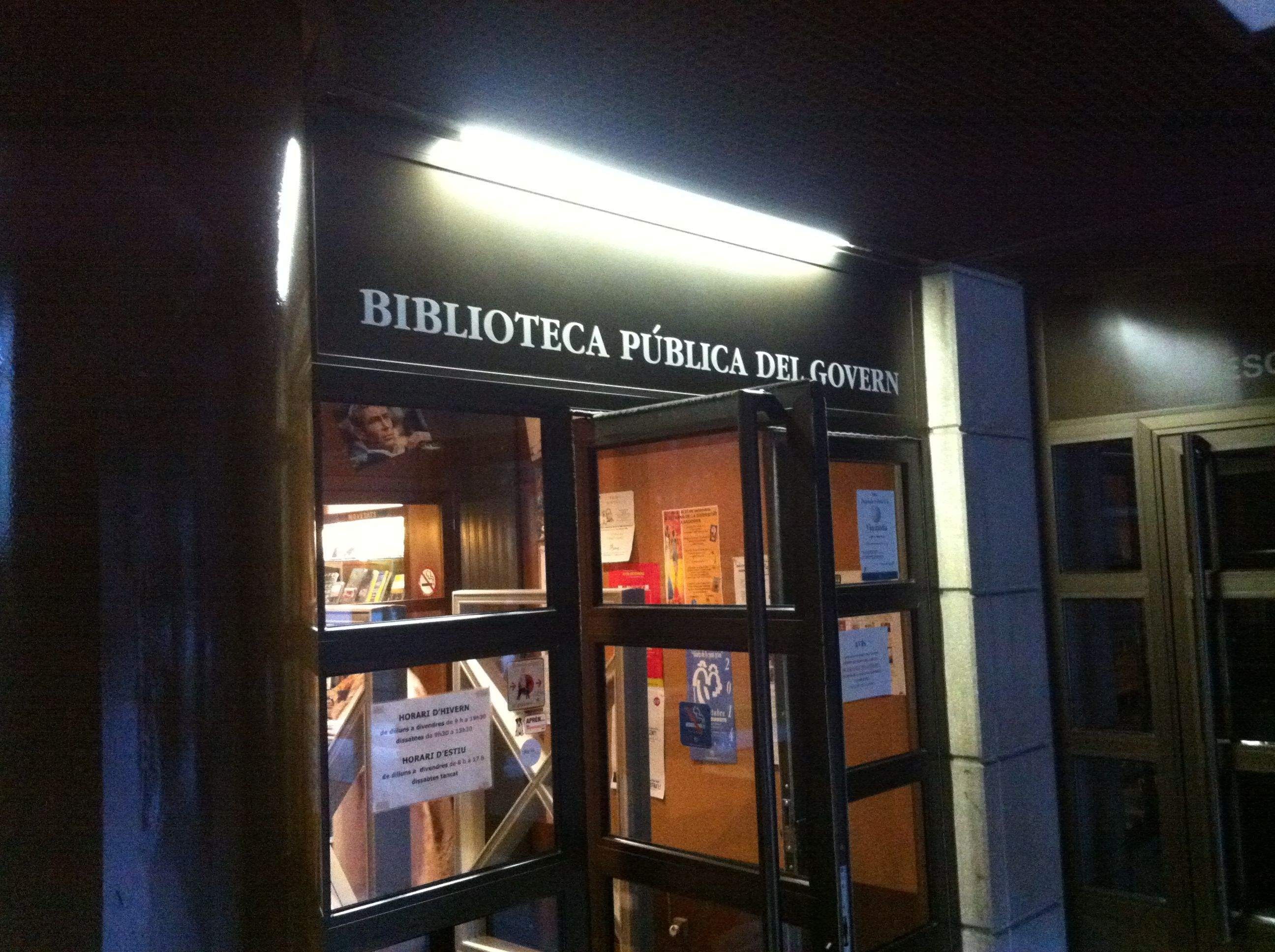 La biblioteca pública de Govern.