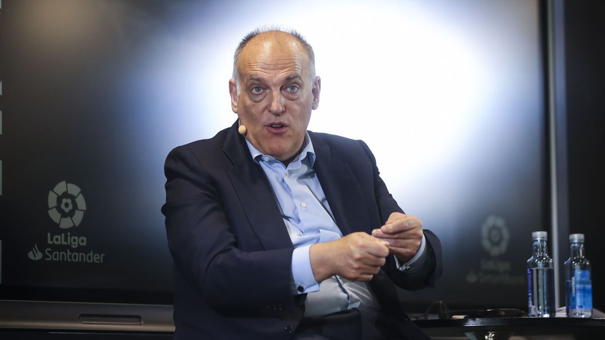 Javier Tebas, president de LaLiga.