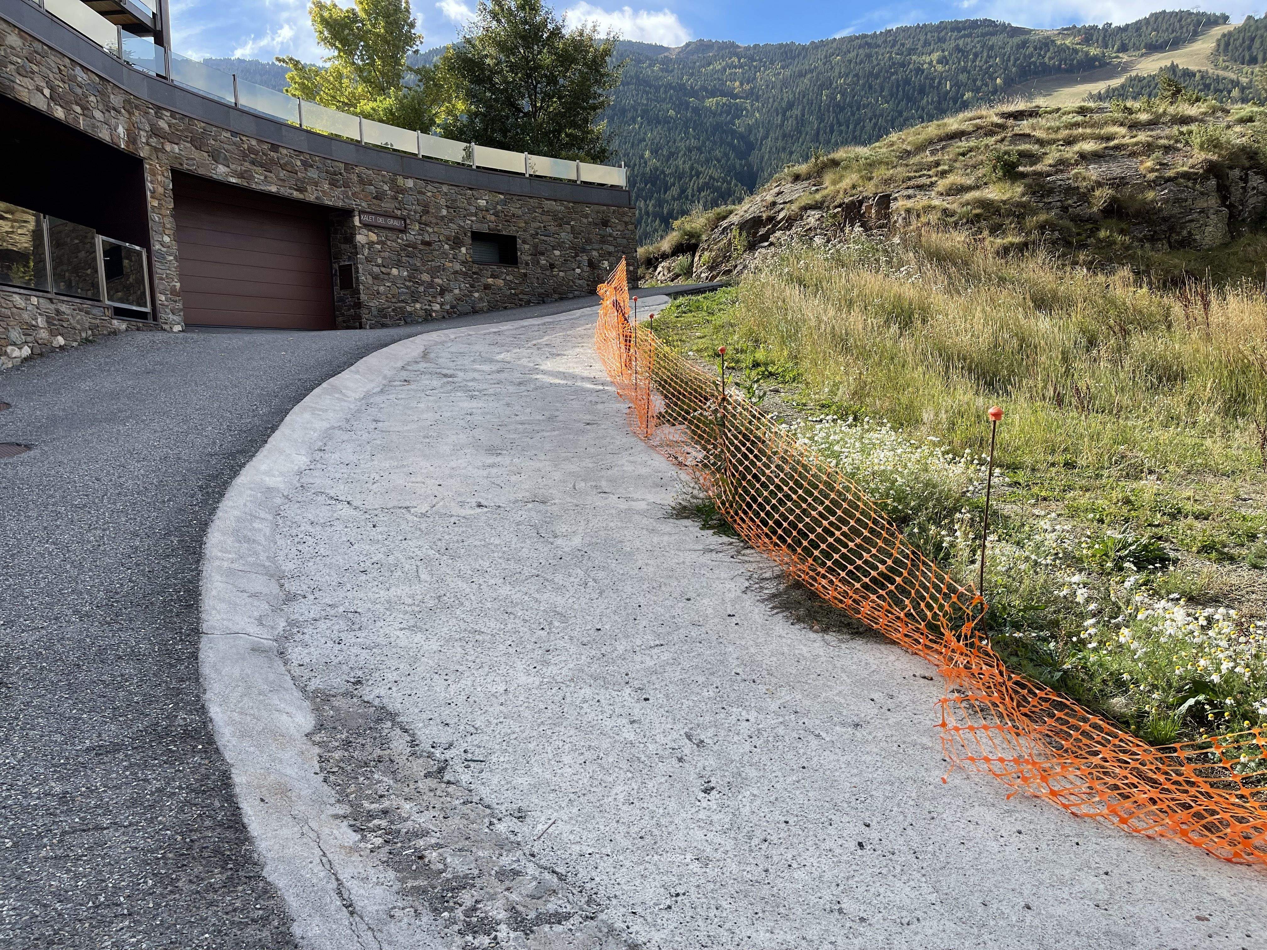 Un dels punts de la zona en conflicte.