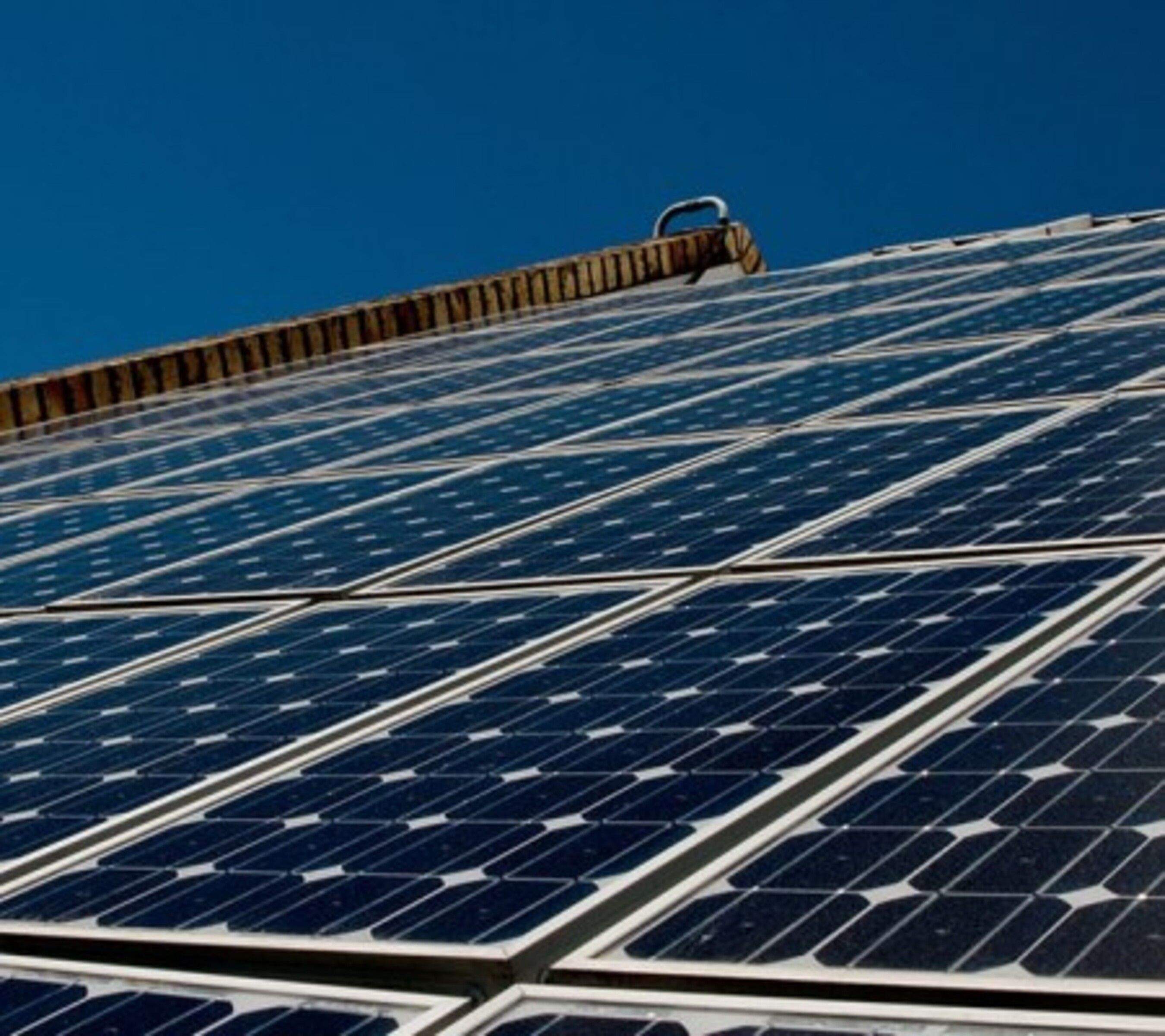 Plaques fotovoltaiques.