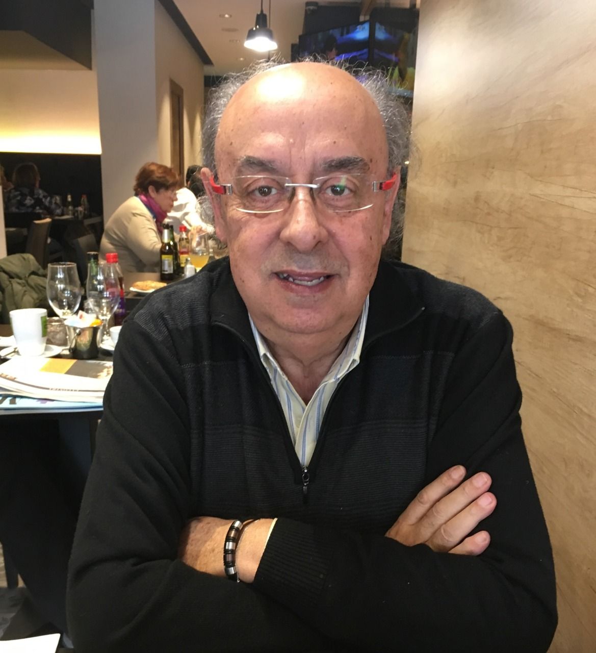 Josep Cases Baró. La portaveu del Sindicat, Rebeca Bonache.