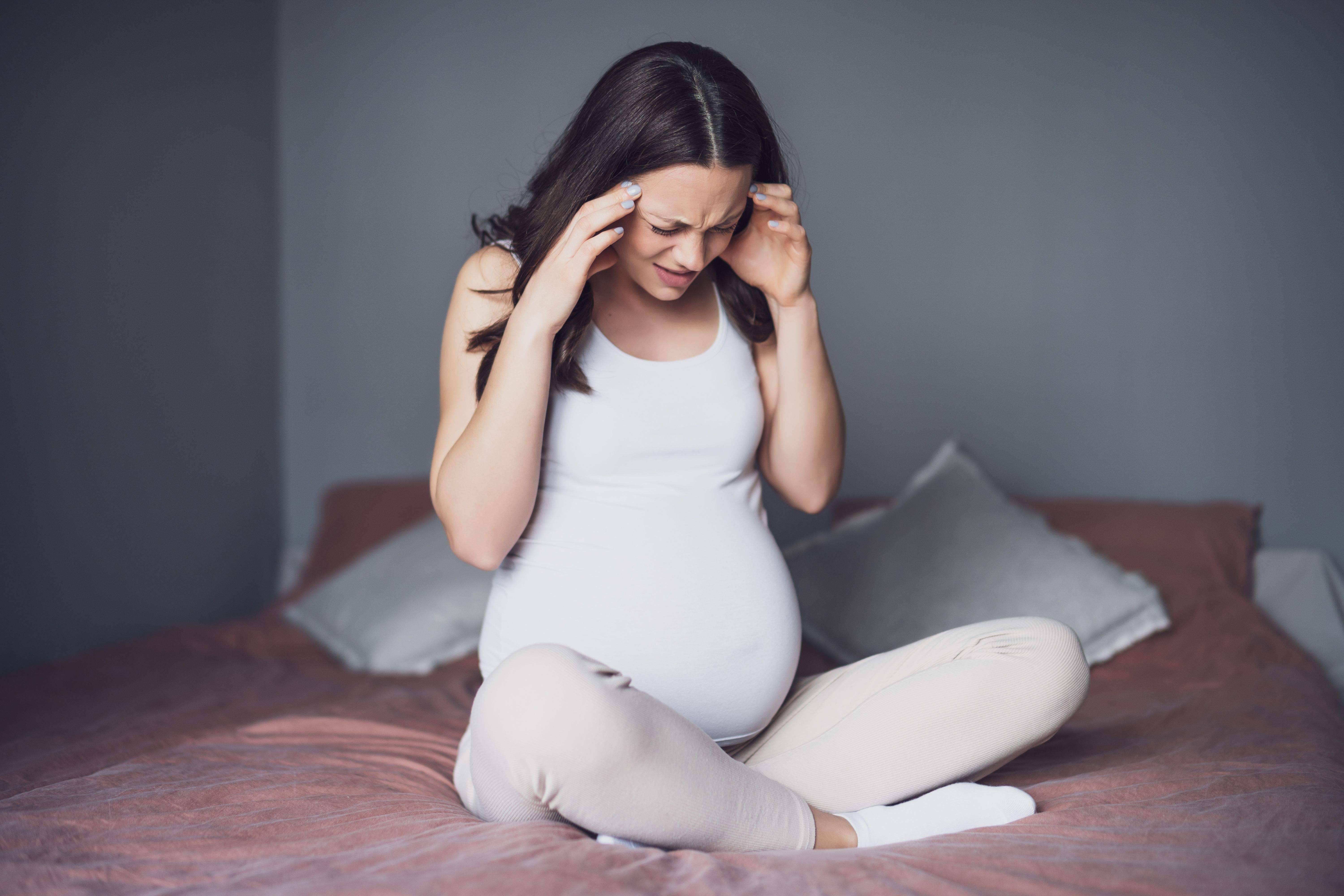 Una dona embarassada