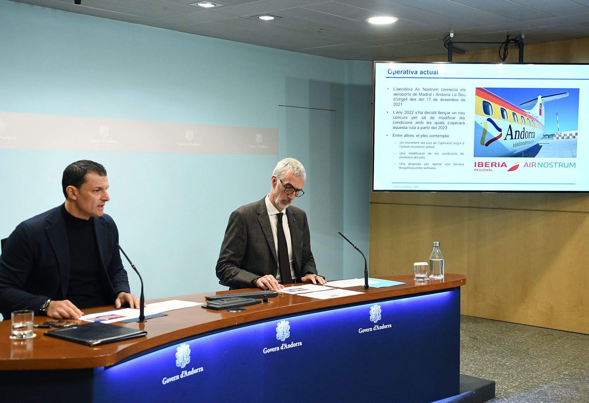 PRESENTACIÓ DEL NOU CONTRACTES PER AL 2023 DE LA LÍNIA LA SEU-MADRID.