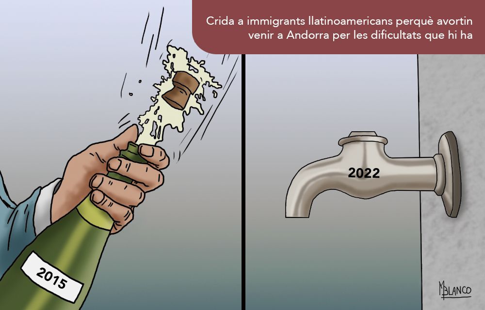 Del xampany a la sequera.