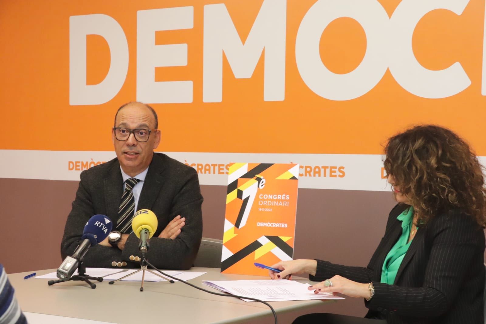 Presentació del congrés de Demòcrates.