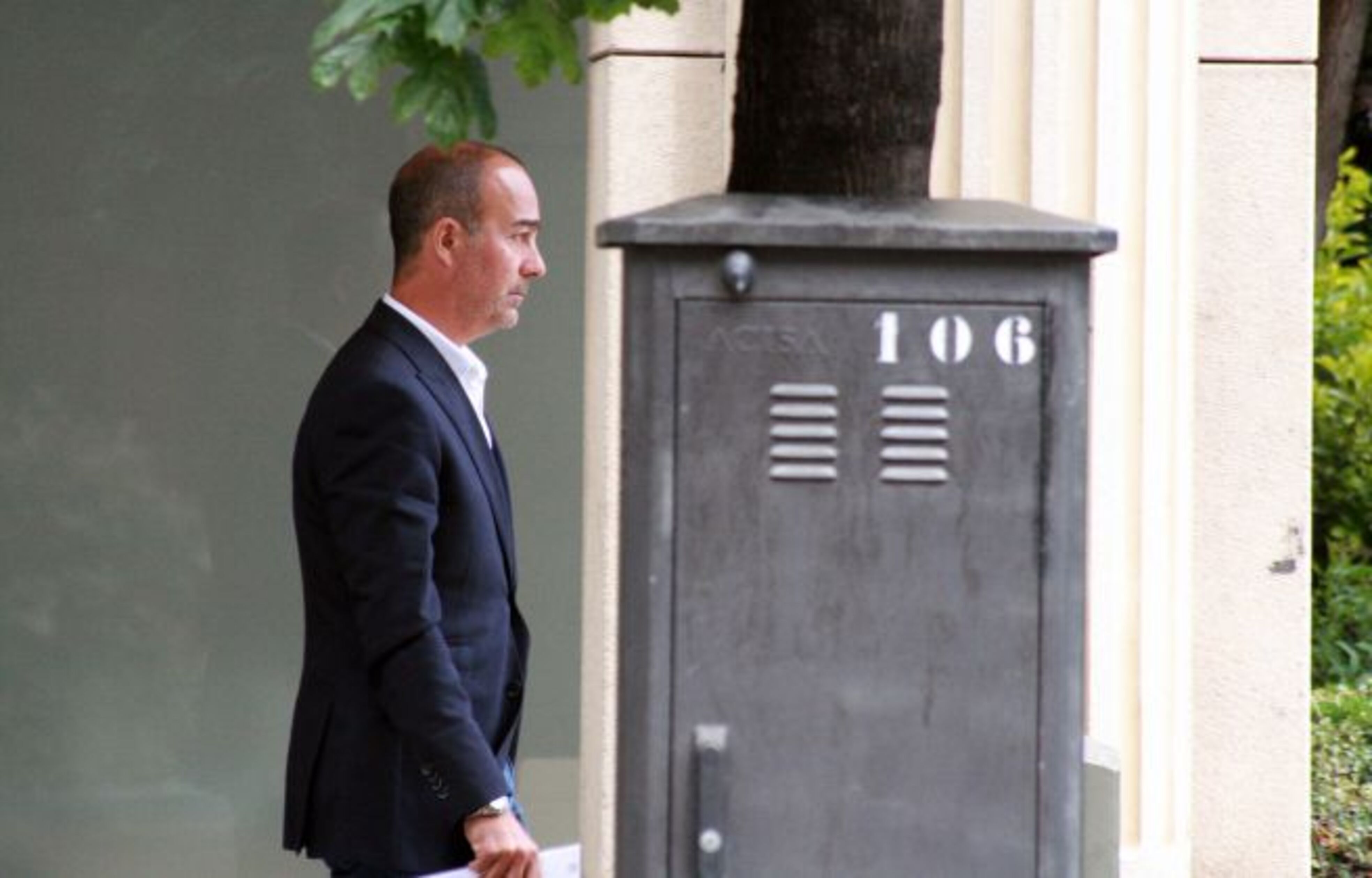 Rafael Pallardó en una de les seves visites al Principat per respondre davant les causes judicials obertes.