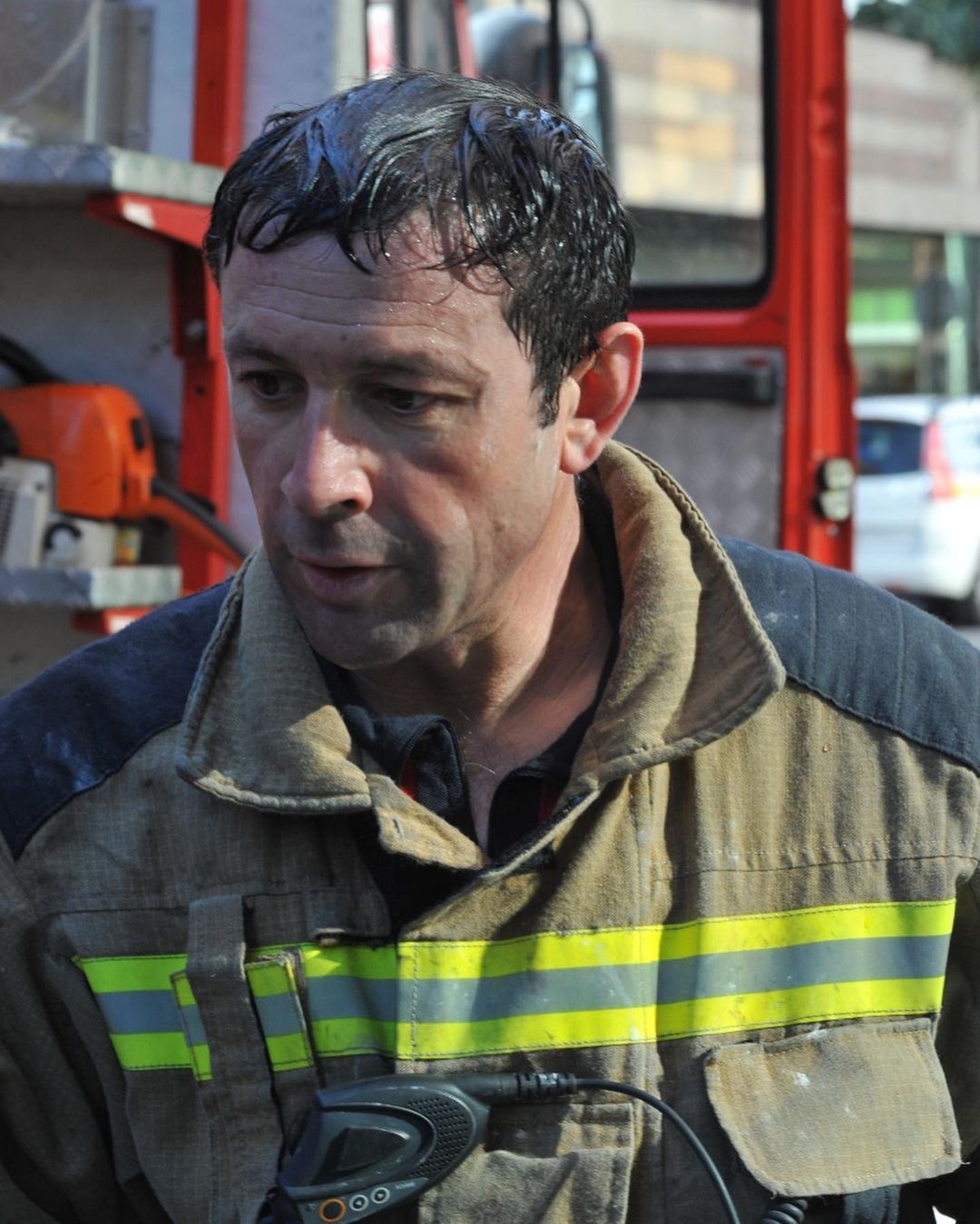 Marc Bernat en plena activitat.