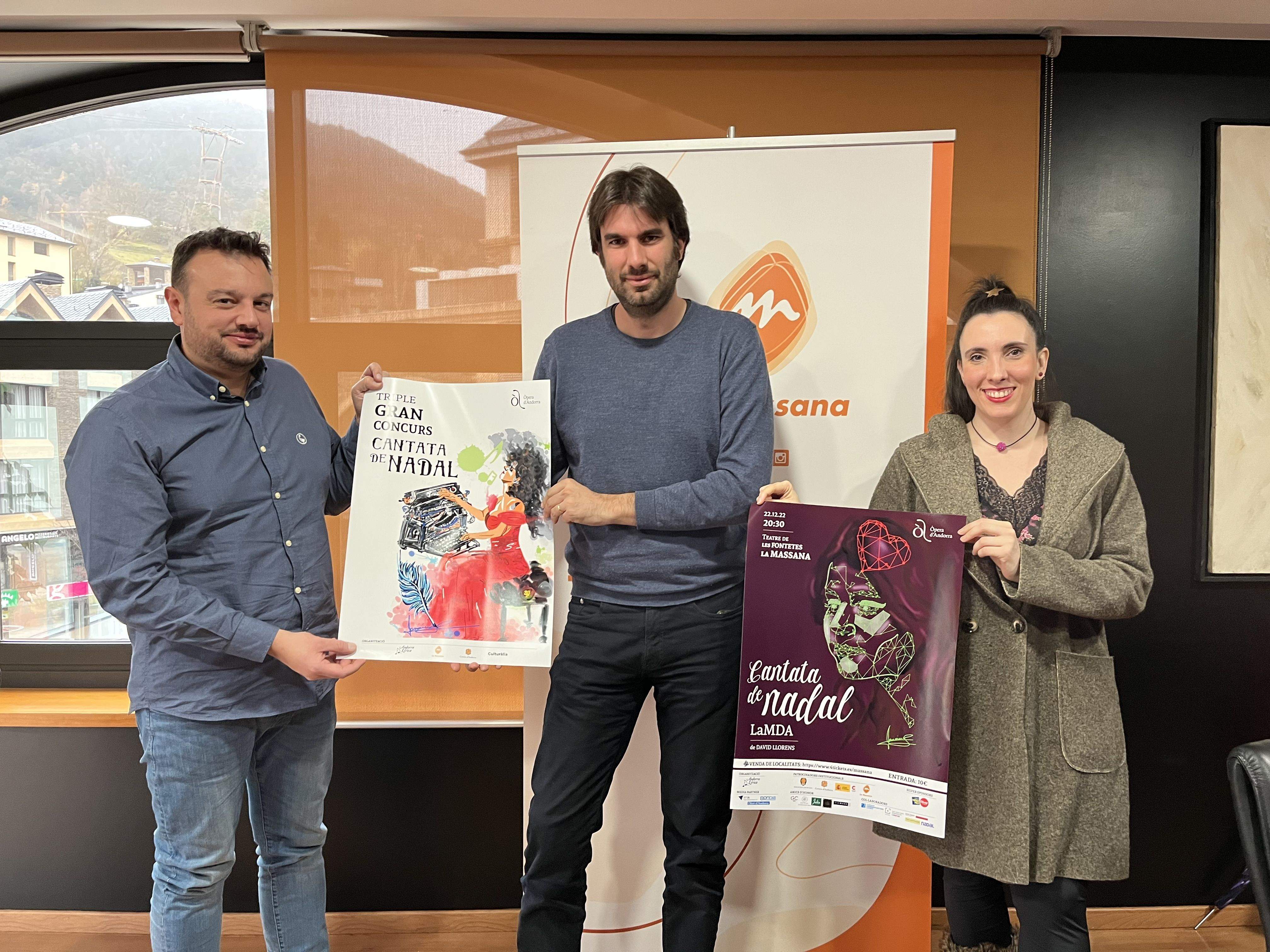 Presentació de la Cantata de Nadal.