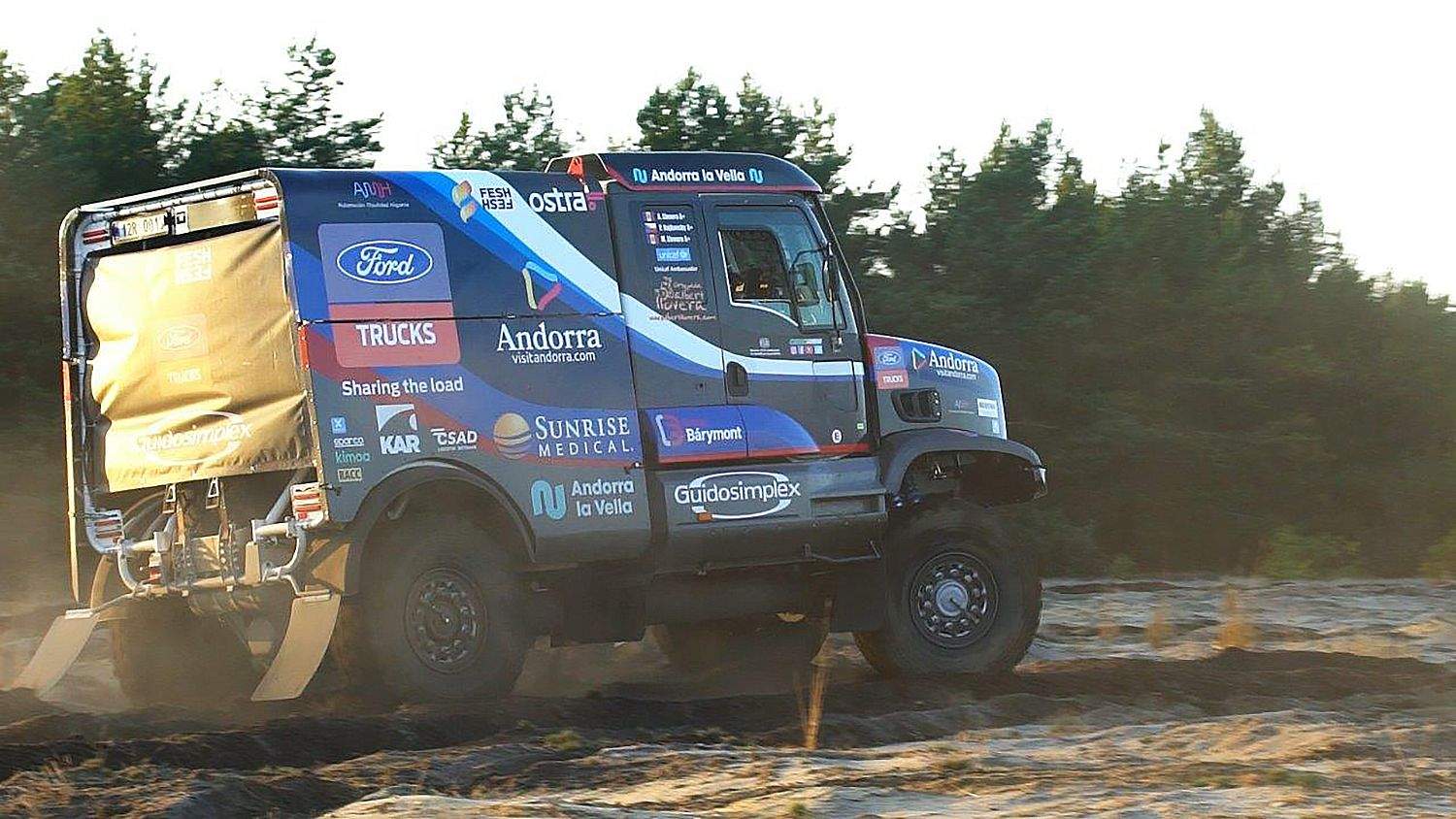 El vehicle que competirà al Dakar 2023.