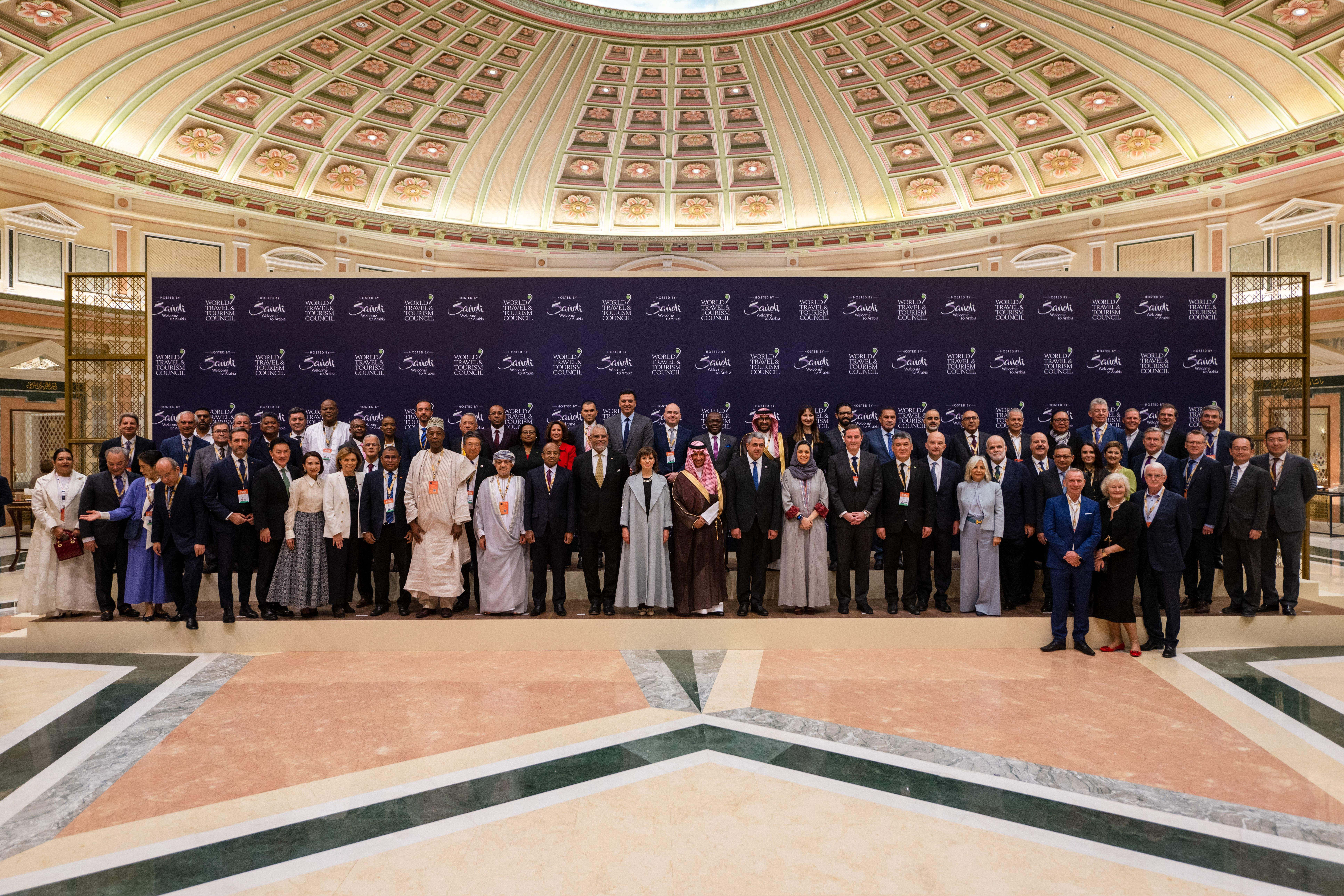 Els ministres presents a la reunió.