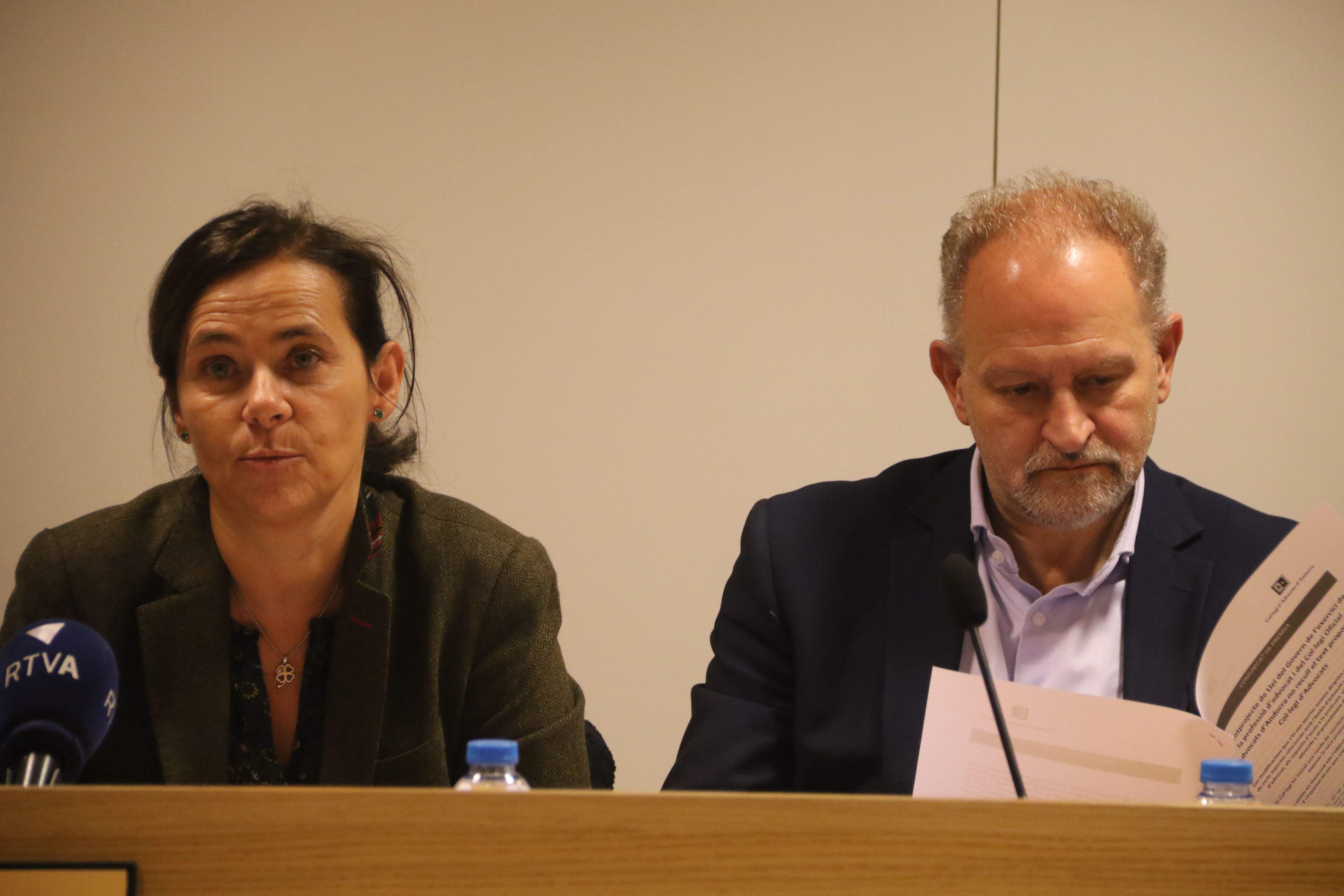 La portaveu del Sindicat, Rebeca Bonache.